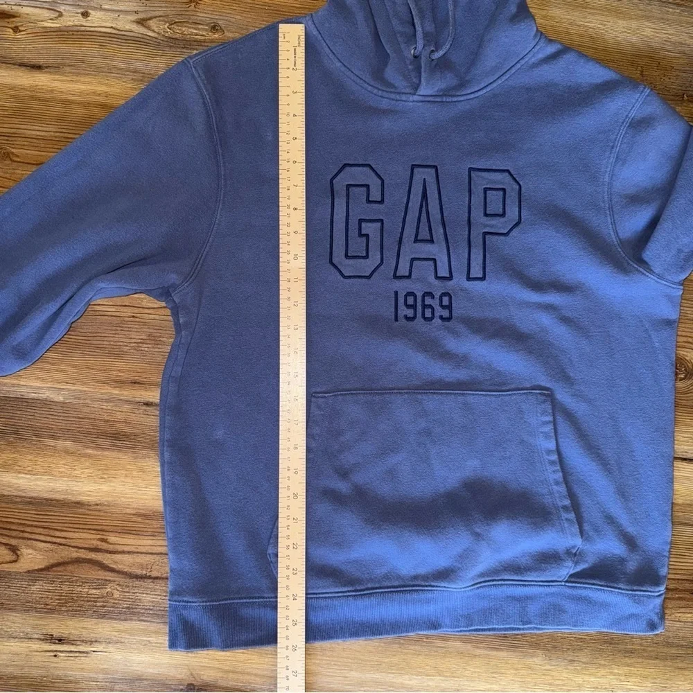 GAP Men's Hoodie in Classic Blue Size M